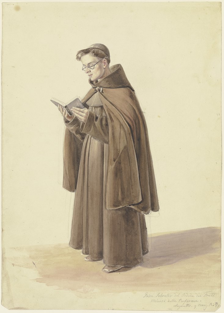 Padre Salvator del Ordine dei Frati Minori della Reforma, Deutsch, 19. Jahrhundert