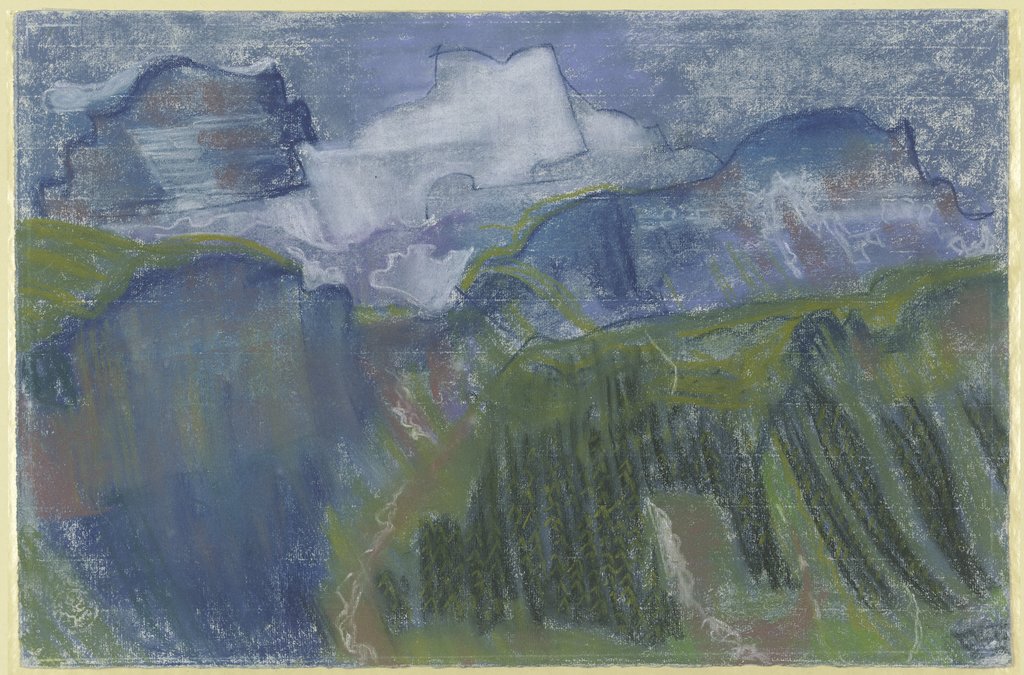 Mountainscape, August Babberger