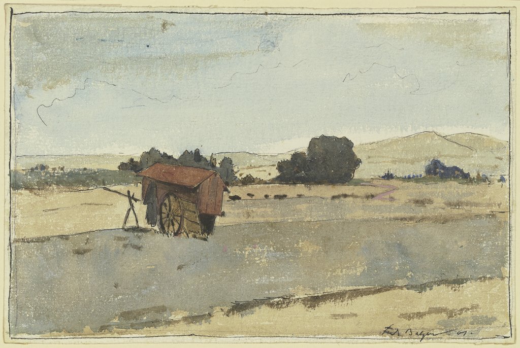 Shepherd's cart, Ferdinand Balzer