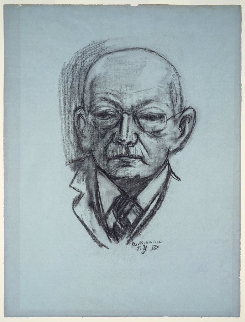 Portrait of Georg Swarzenski, Max Beckmann