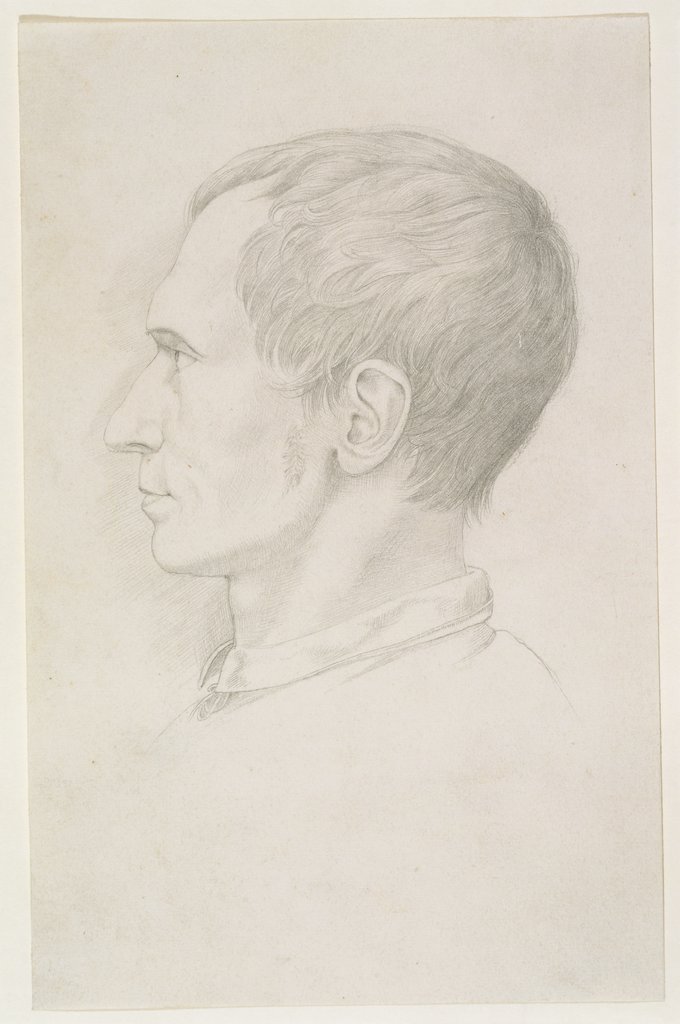 Bildnis Peter Cornelius, Friedrich Olivier