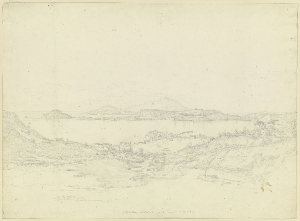 Gulf of Baia with Ischia, Theodor Pelissier