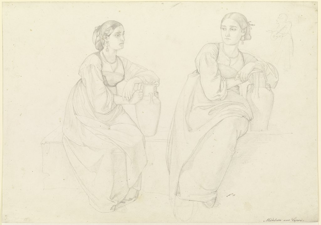 Mädchen aus Capri, Theodor Pelissier