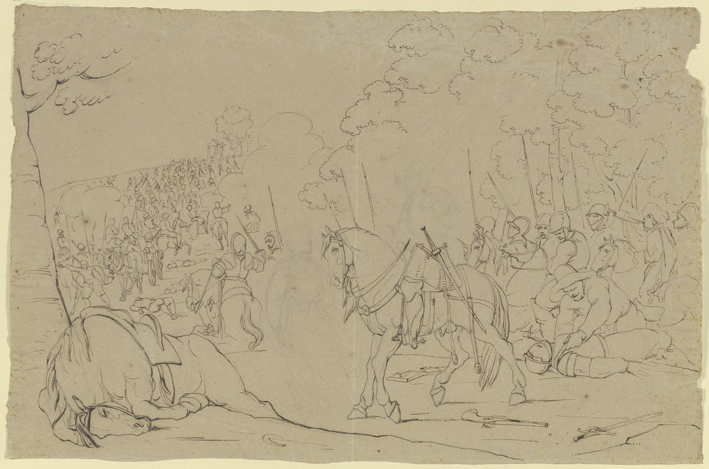 Battle procession, Franz Pforr