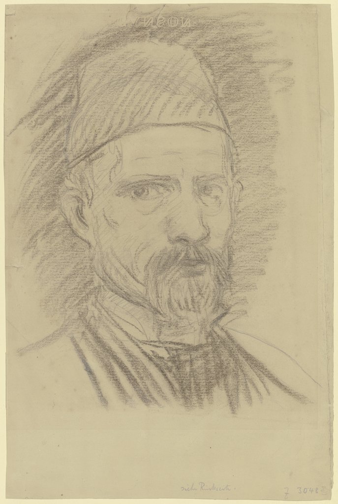 Self-portrait, Hans von Marées
