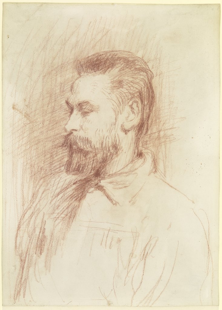 Portrait of Peter Bruckmann, Hans von Marées