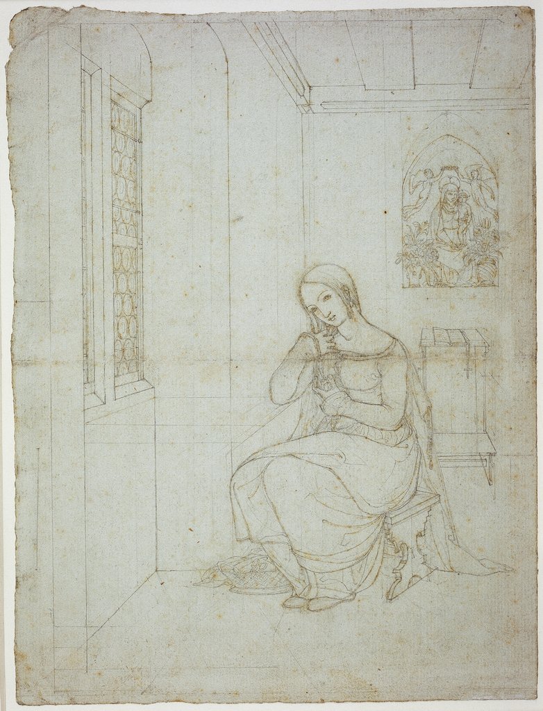 Maria im Gemach (II), Franz Pforr