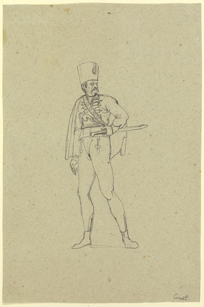Croatian soldier, Franz Pforr