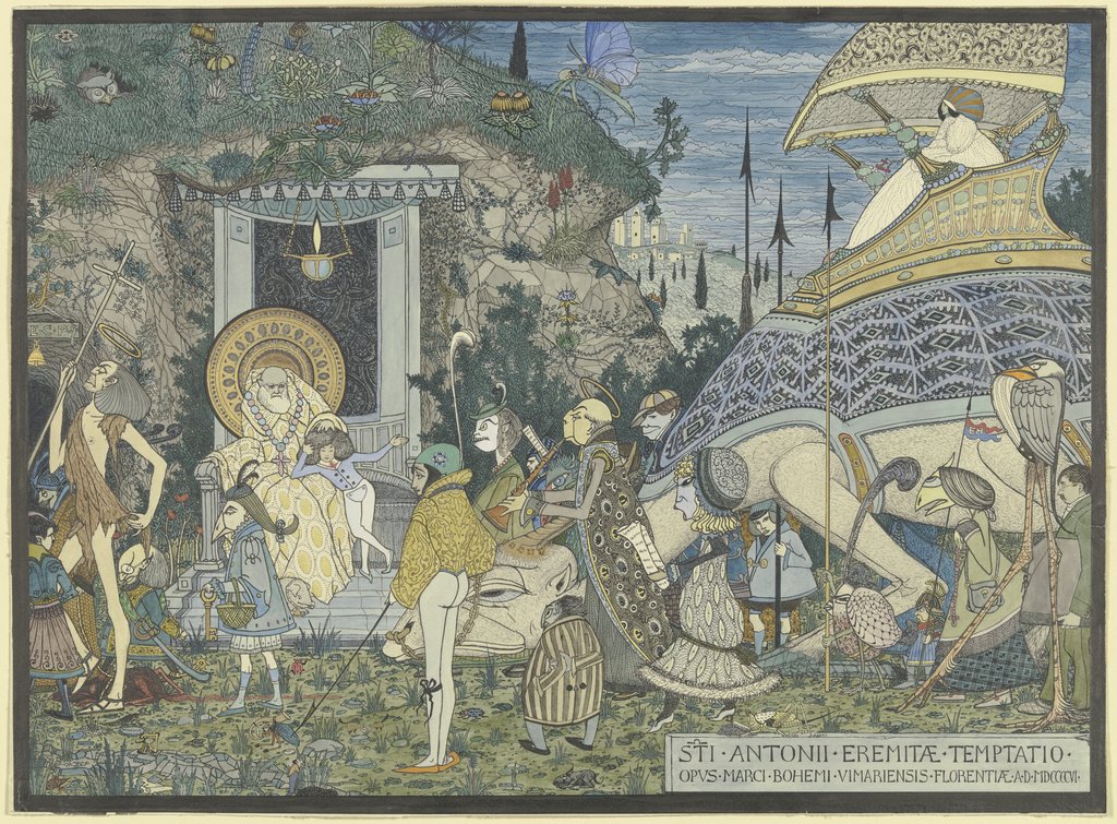 Heiliger Antonius Eremita Digitale Sammlung
