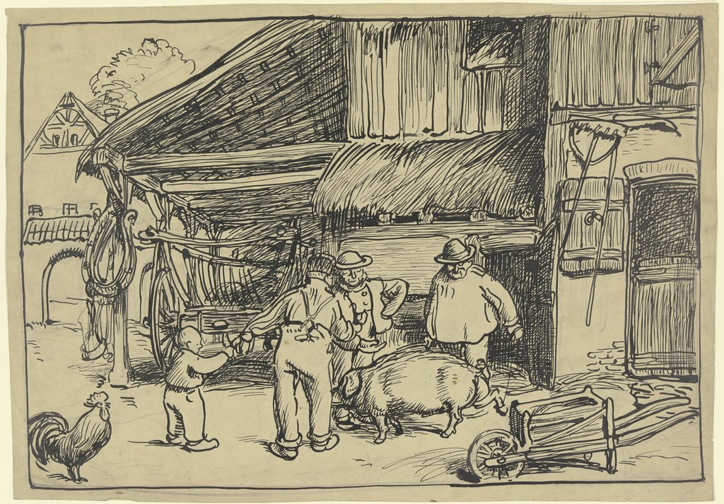 Pig trade, Fritz Boehle