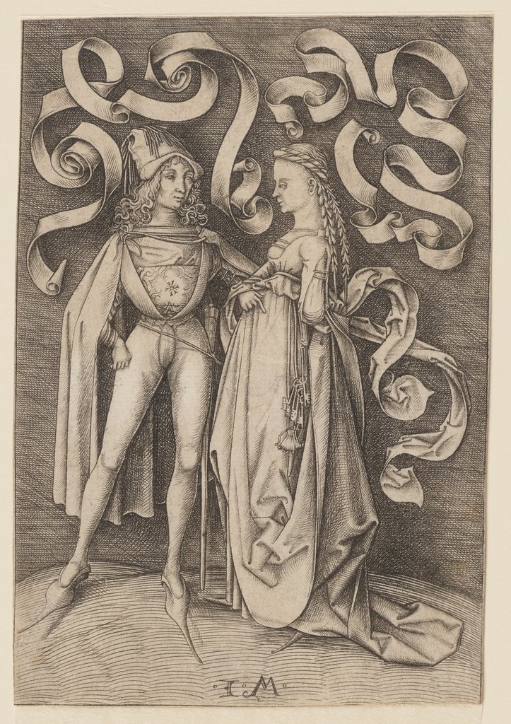 Der Ritter und seine Schöne, Israhel van Meckenem d. J.