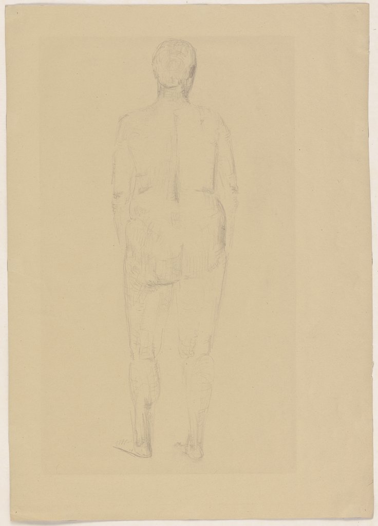 Nude of a back, Ernst Dostal