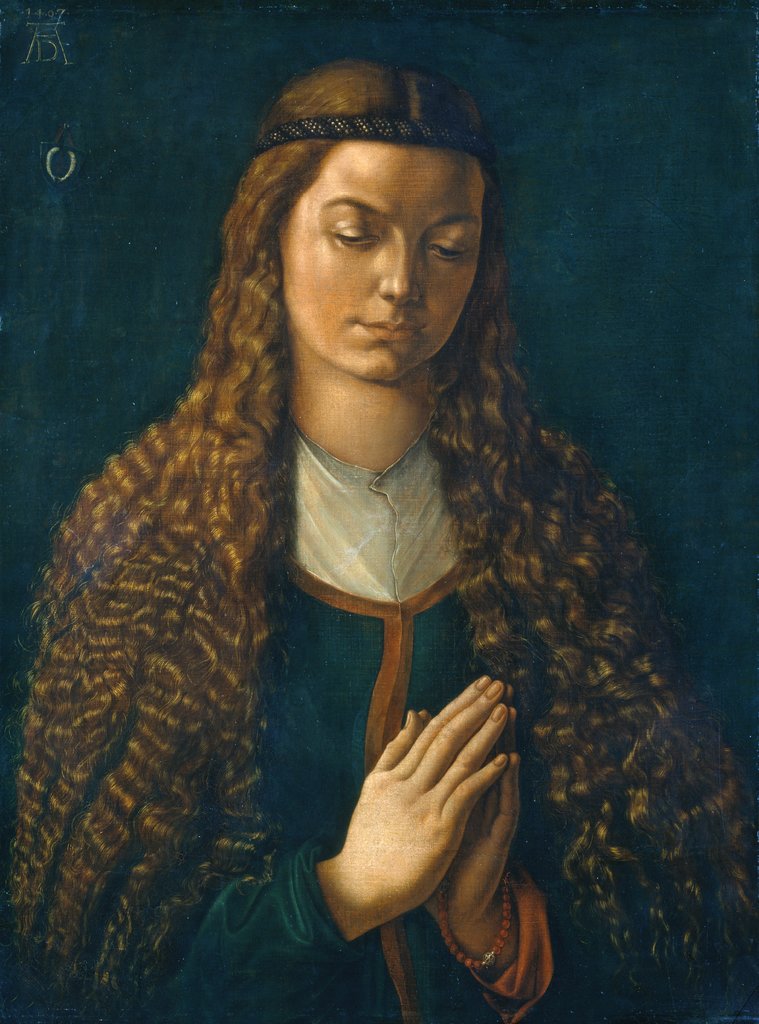 Bildnis einer jungen Frau mit offenem Haar, Albrecht Dürer