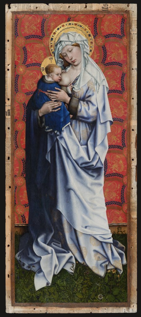 Virgin and Child, Master of Flémalle, Robert Campin;  workshop