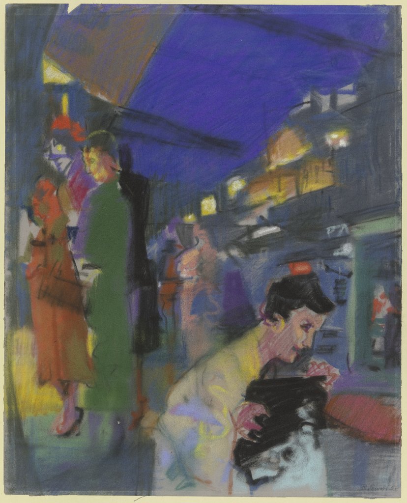 Vor dem Café (Paris), Reinhold Ewald