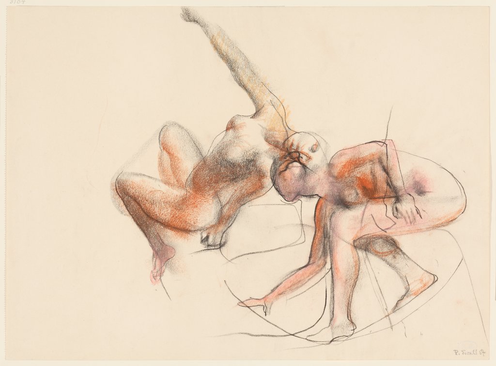 Bewegungsstudien (zwei Frauenakte), Reinhold Ewald