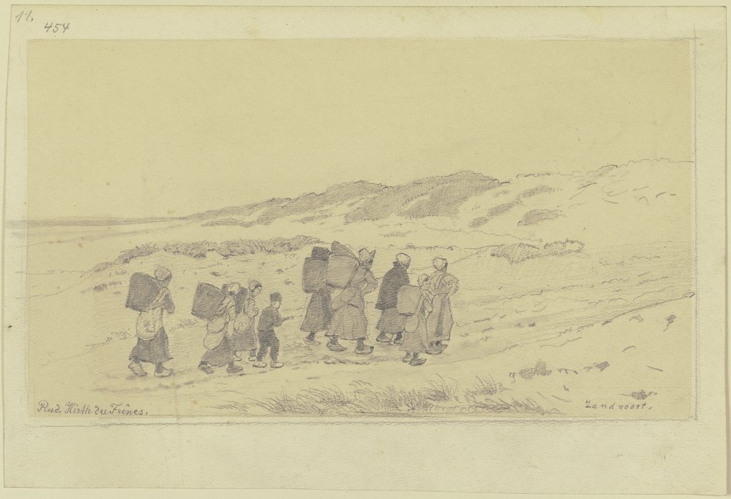 Fishermen's wives and children, Rudolf Hirth du Frênes