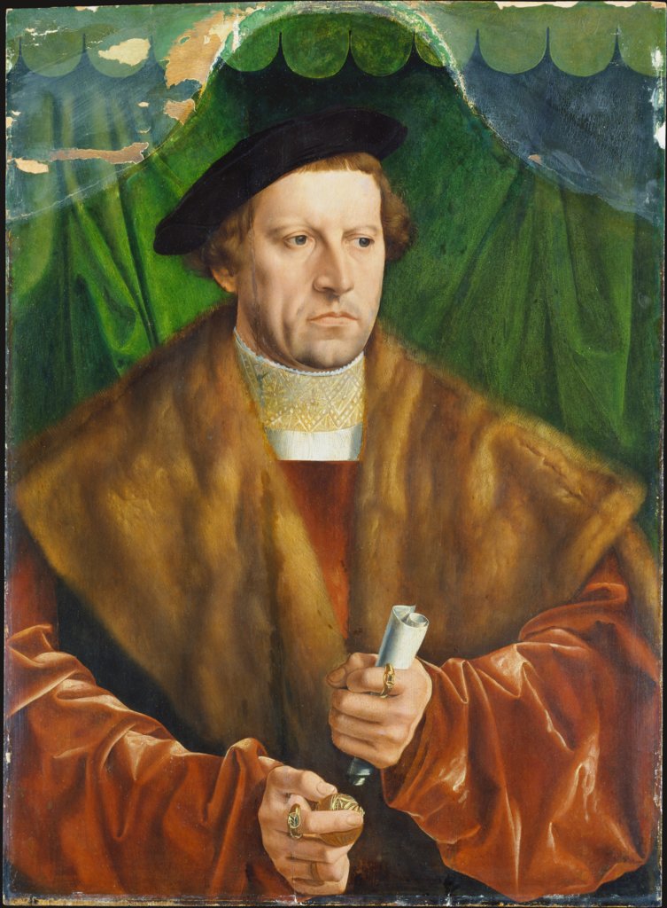 Portrait of Peter Heyman, Bartholomäus Bruyn the Elder