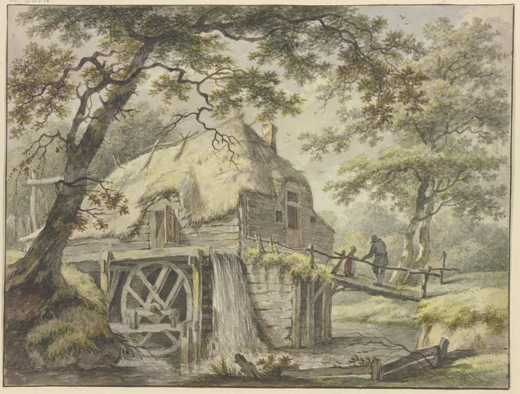 Mühle im Wald, Pieter Pietersz. Barbiers