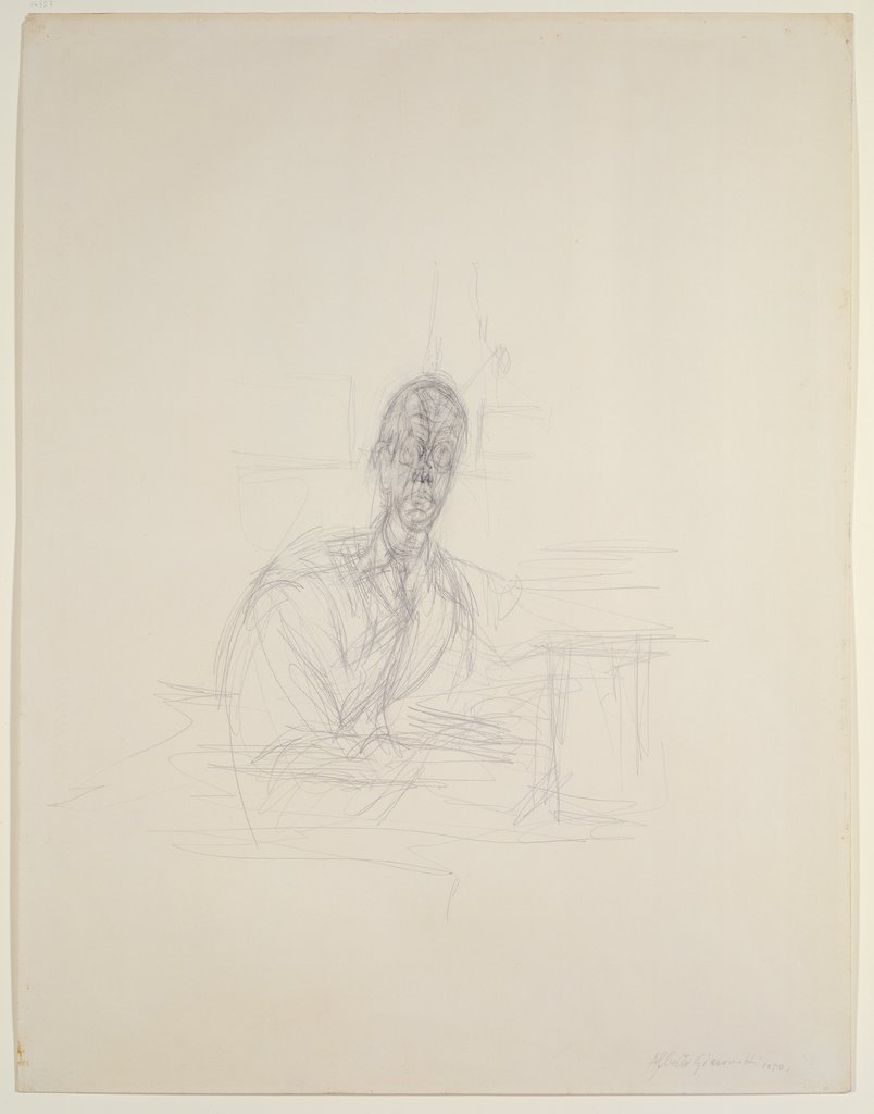Portrait of de Diego, Alberto Giacometti