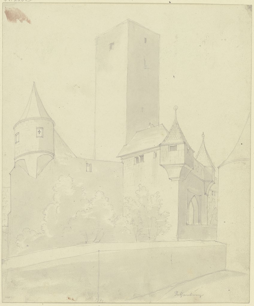 Bergfried der Burg Rothenburg ob der Tauber, Karl Ballenberger