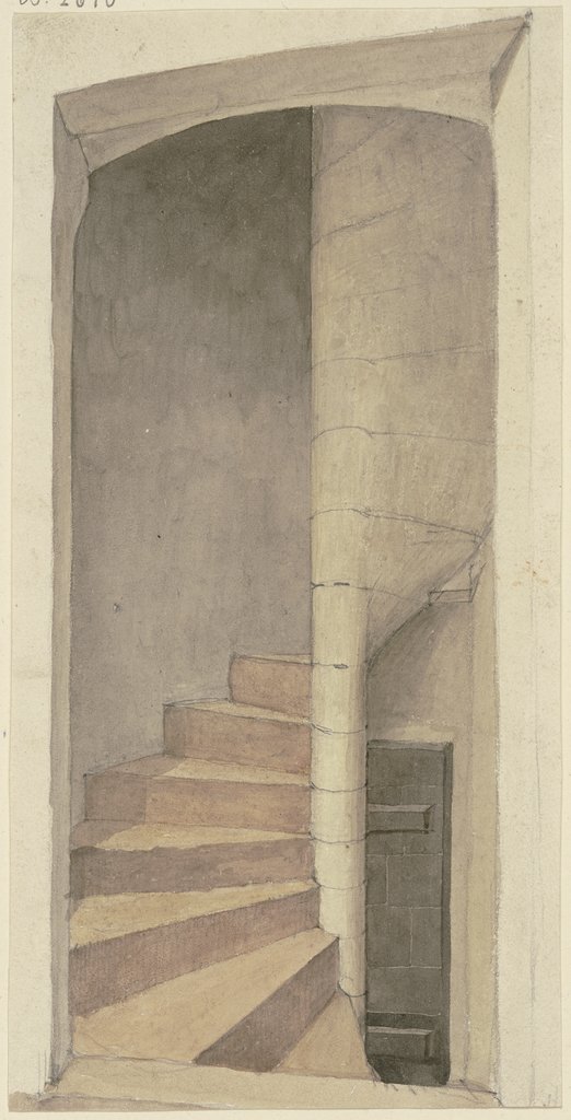 Newel stairs, Karl Ballenberger