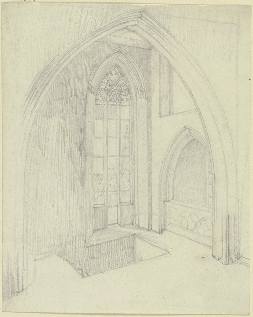 Kapelle mit Maßwerkfenster, Karl Ballenberger