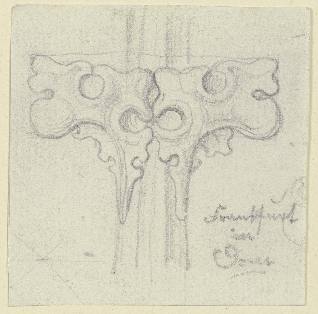 Detail einer Kreuzblume, Karl Ballenberger