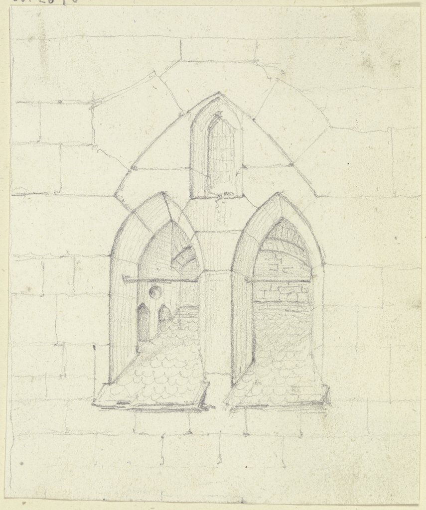 Pointed arched wall openings, Karl Ballenberger
