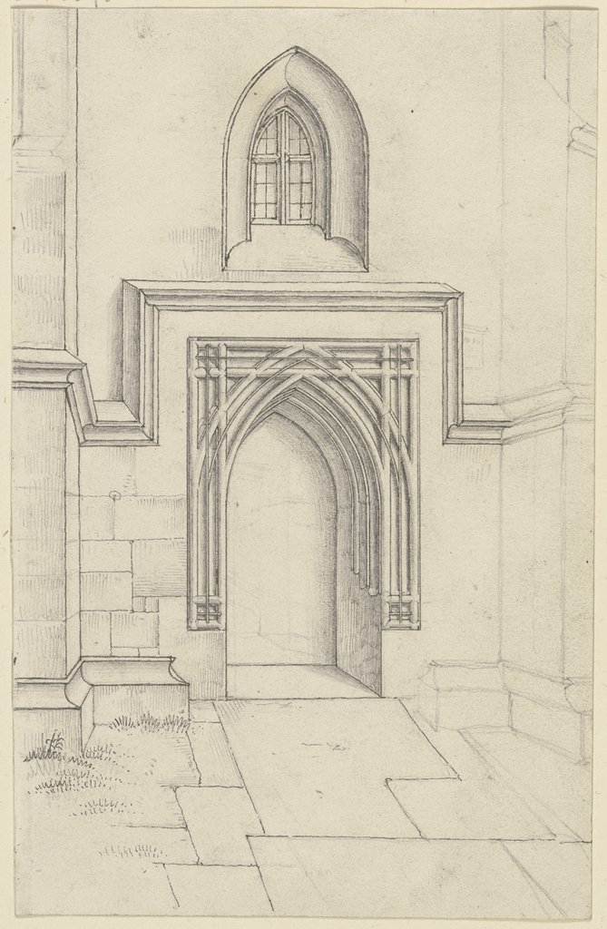 Gothic portal, Karl Ballenberger