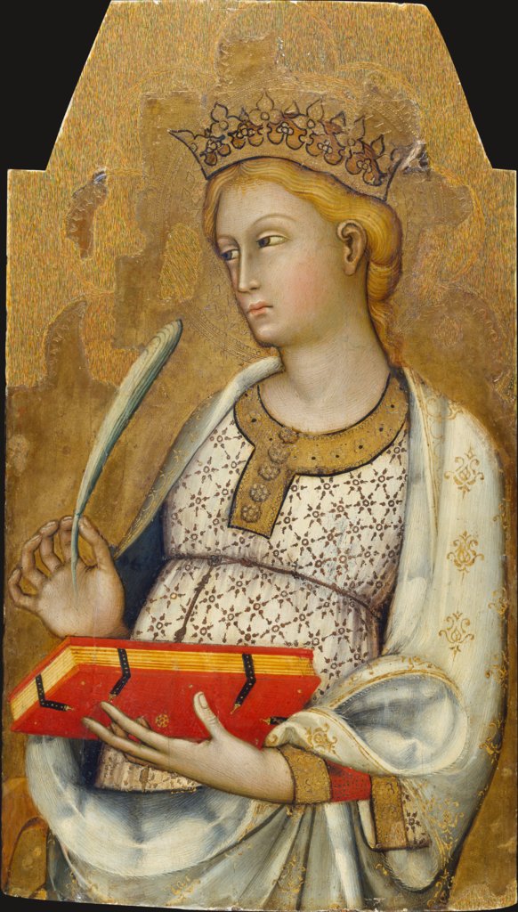 Die heilige Katharina von Alexandrien, Paolo di Giovanni Fei