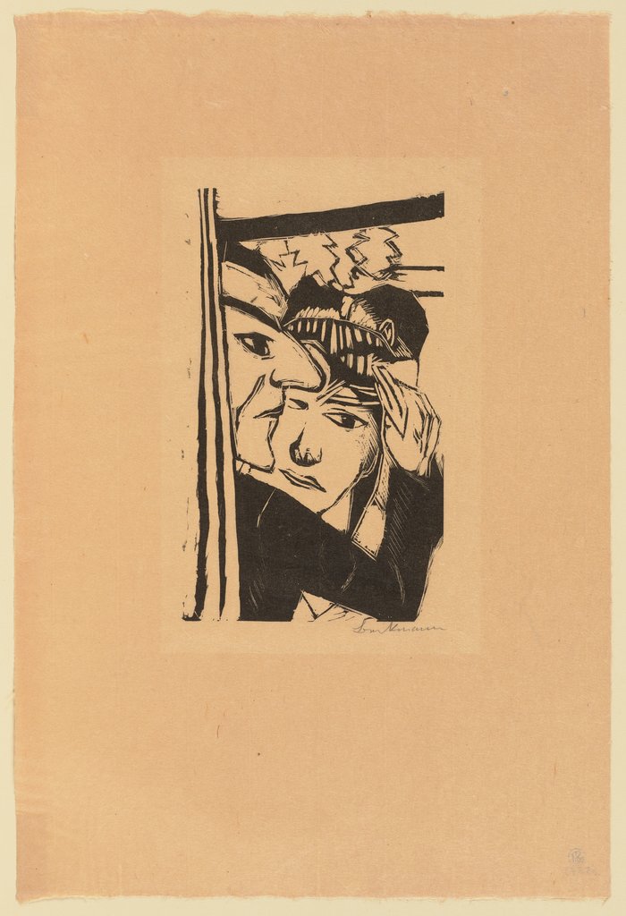 Tanzendes Paar, Max Beckmann