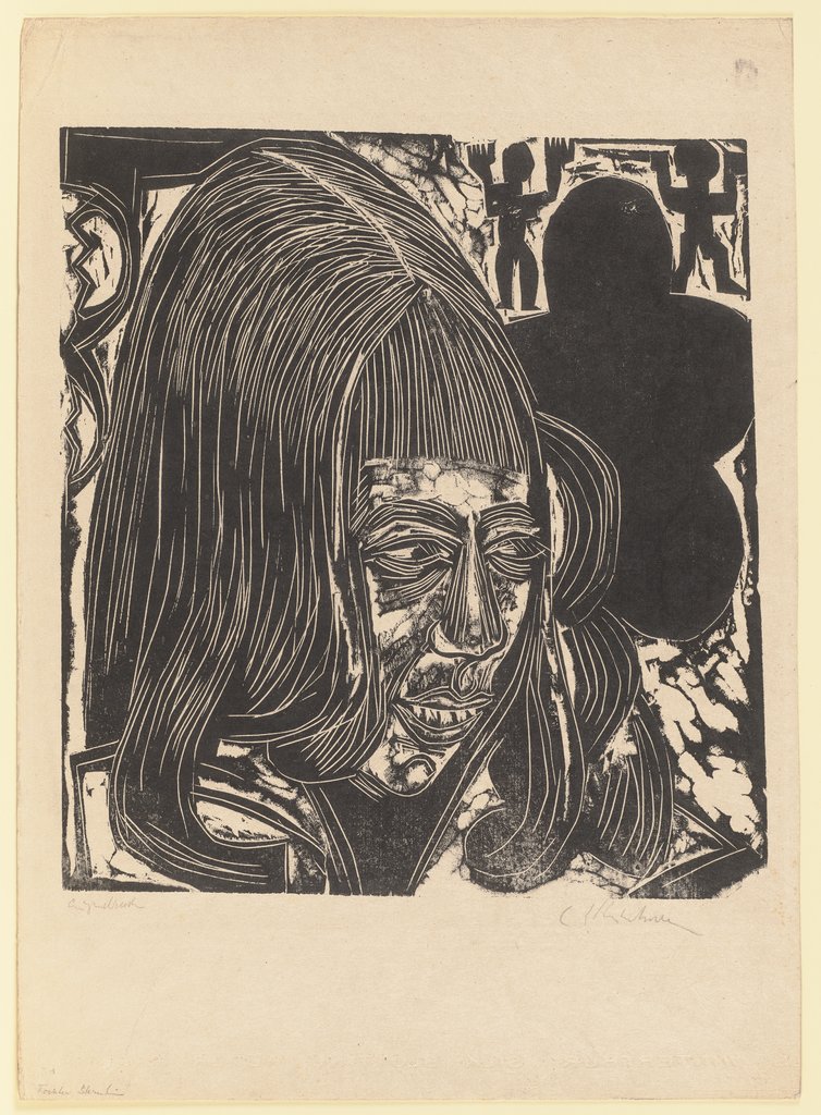 Tochter Sternheim. – Portrait Dorothea Sternheim, Ernst Ludwig Kirchner