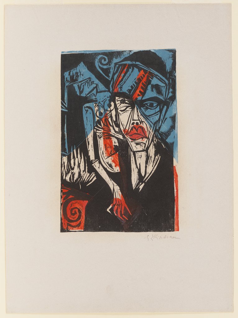 Kämpfe (Qualen der Liebe), Ernst Ludwig Kirchner