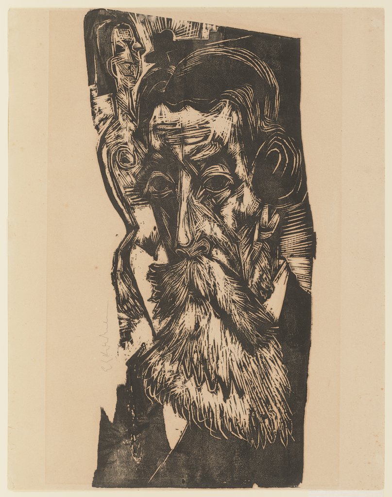 Kopf Ludwig Schames, Ernst Ludwig Kirchner