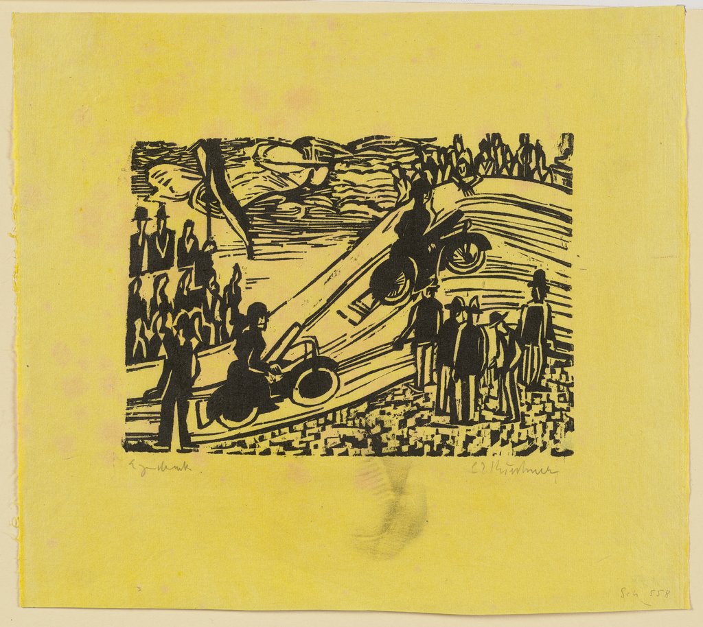 Radrennen, Ernst Ludwig Kirchner