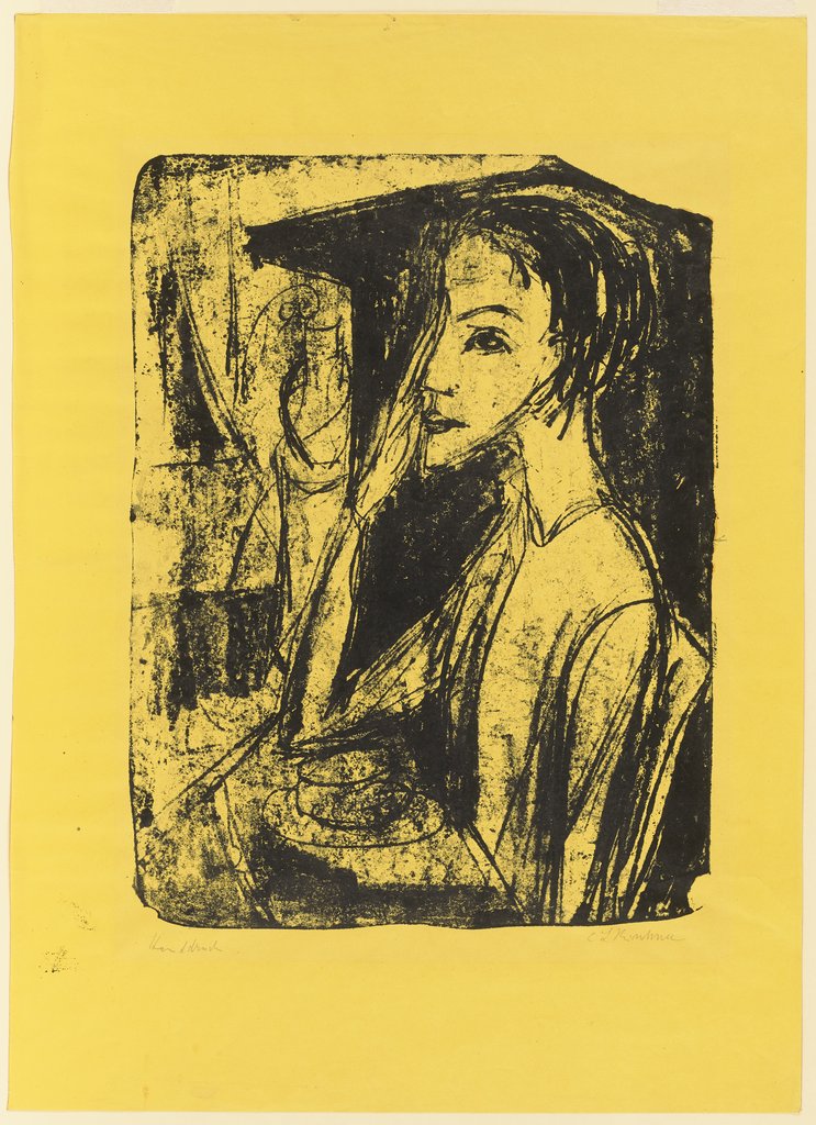 Bildnis Frau Nelly Fehr, Ernst Ludwig Kirchner