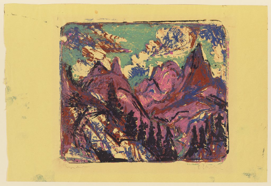 Berge, Ernst Ludwig Kirchner