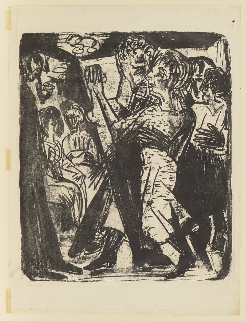 Tanzendes Paar, Ernst Ludwig Kirchner