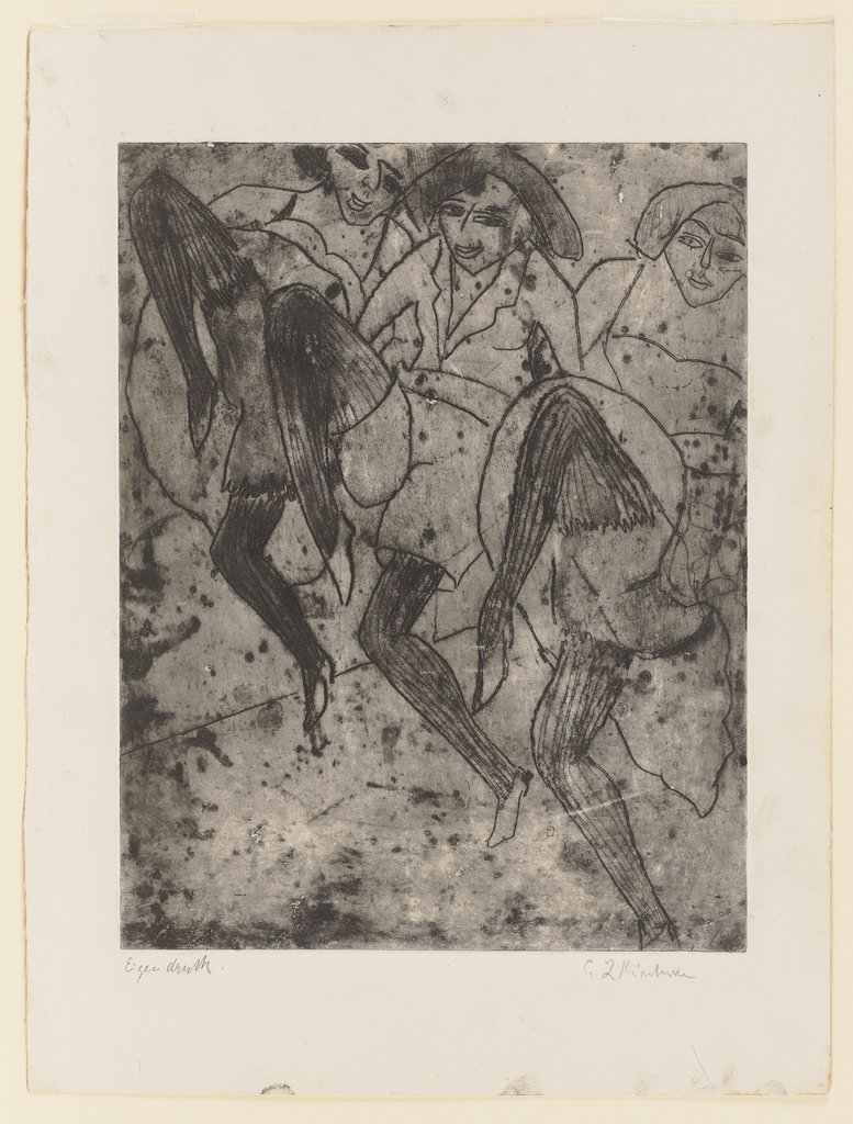Hamburger Tänzerinnen, Ernst Ludwig Kirchner