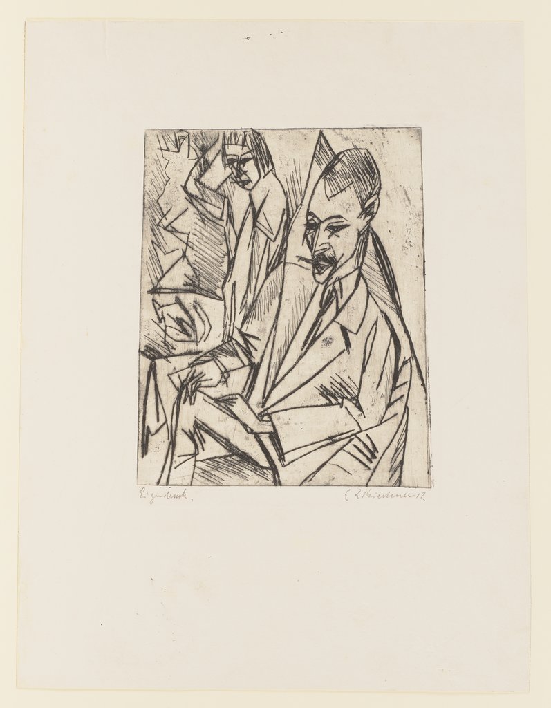 Gewecke und Erna, Ernst Ludwig Kirchner
