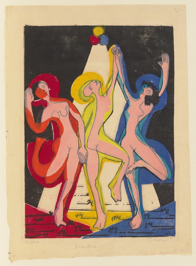 Farbentanz, Ernst Ludwig Kirchner