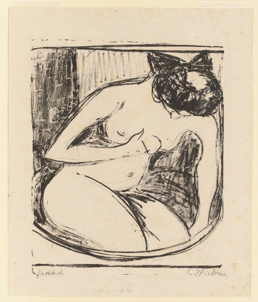 Frau im Bade, Ernst Ludwig Kirchner