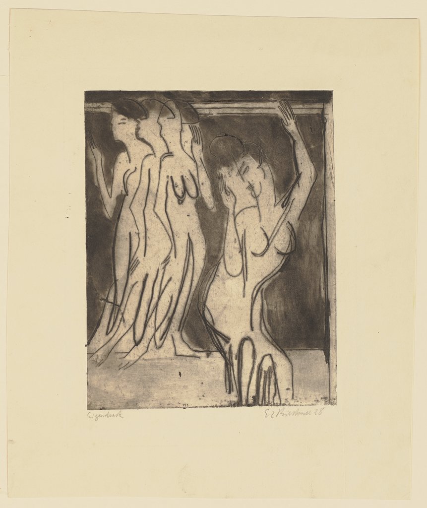 Wigman-Tanzgruppe, Ernst Ludwig Kirchner