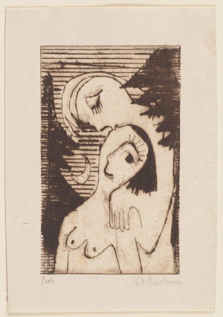 Der Kuss, Ernst Ludwig Kirchner
