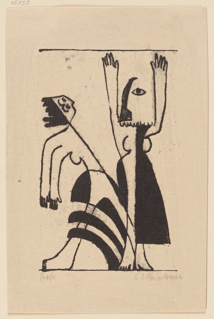 Maskentanz, Ernst Ludwig Kirchner