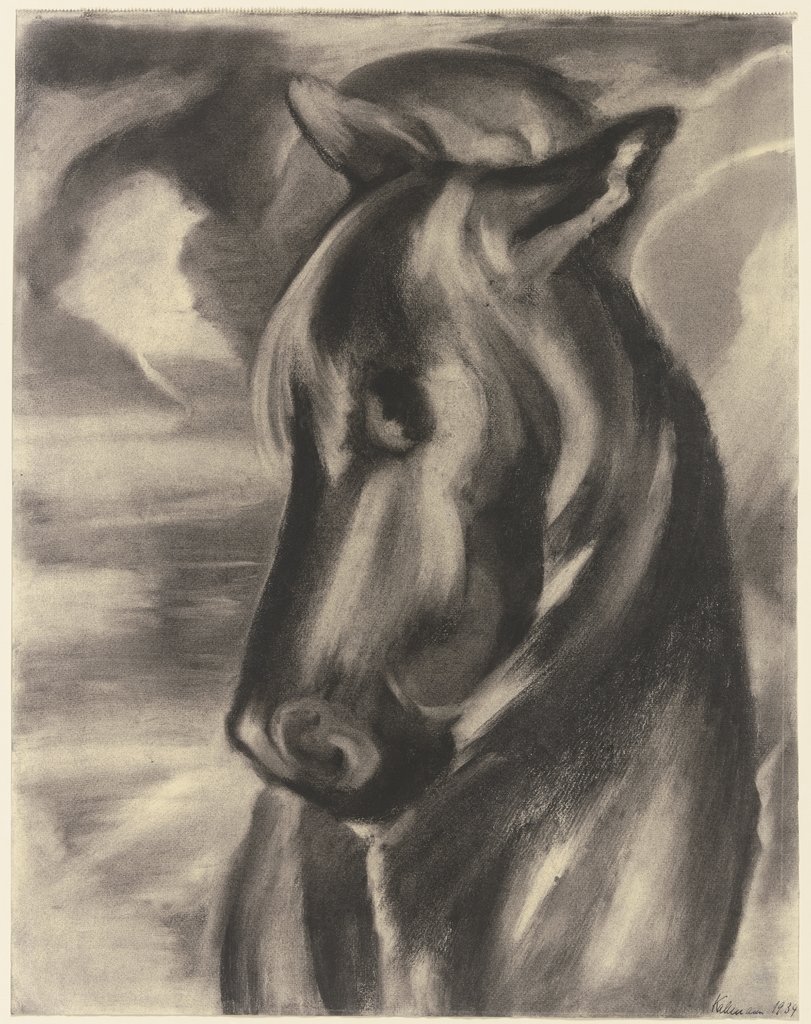 Horse head, Hans Jürgen Kallmann