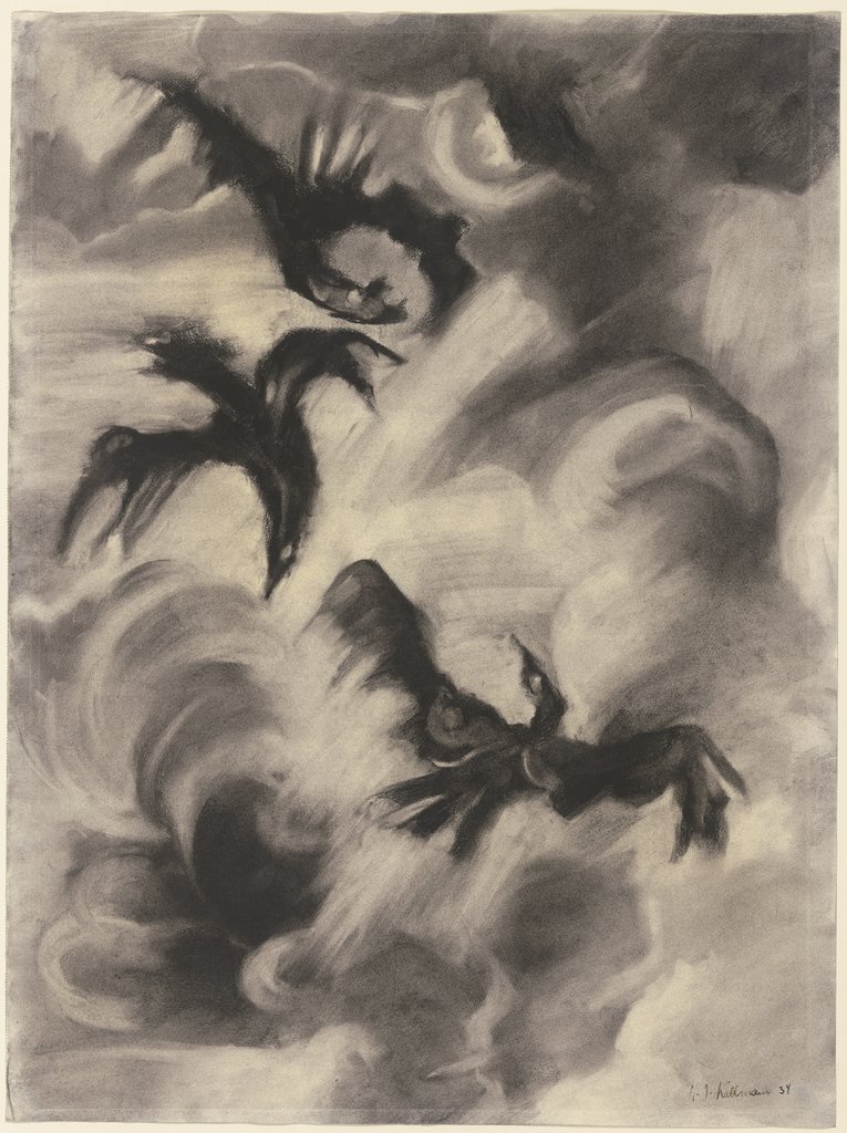 Birds in the storm, Hans Jürgen Kallmann