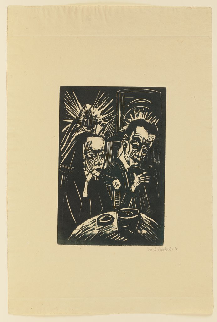 Reading Aloud, Erich Heckel