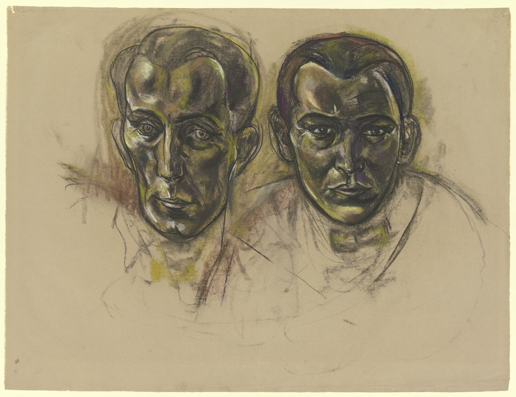 Double portrait, Hanns Ludwig Katz